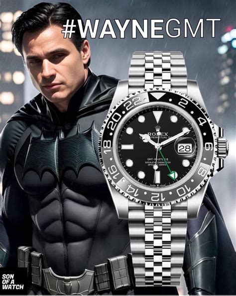 rolex gmt bruce wayne price